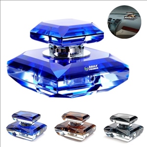 Square Crystal Car Perfume Bottle